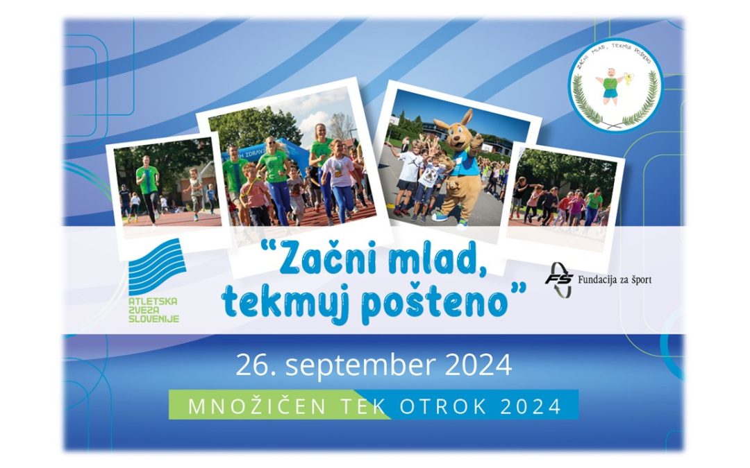 Množičen tek otrok 2024